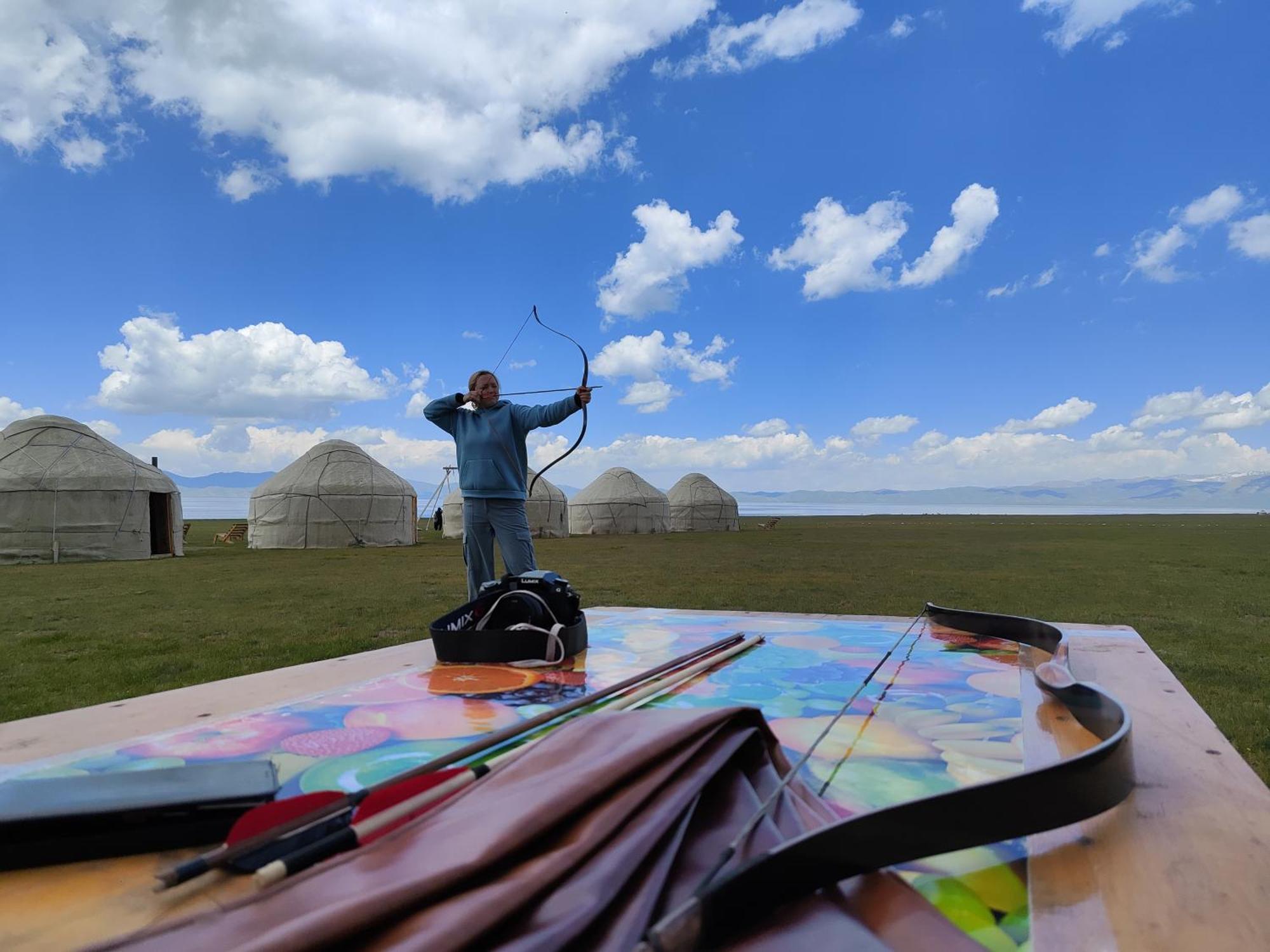 Yurt Camp Ali-Nur At Lake Song-Kol Юрточный Лагерь Али-Нур Озеро Сон-Куль Сон-Куль Кыргызстан Нарын Kyrgyzstan Naryn Kültér fotó