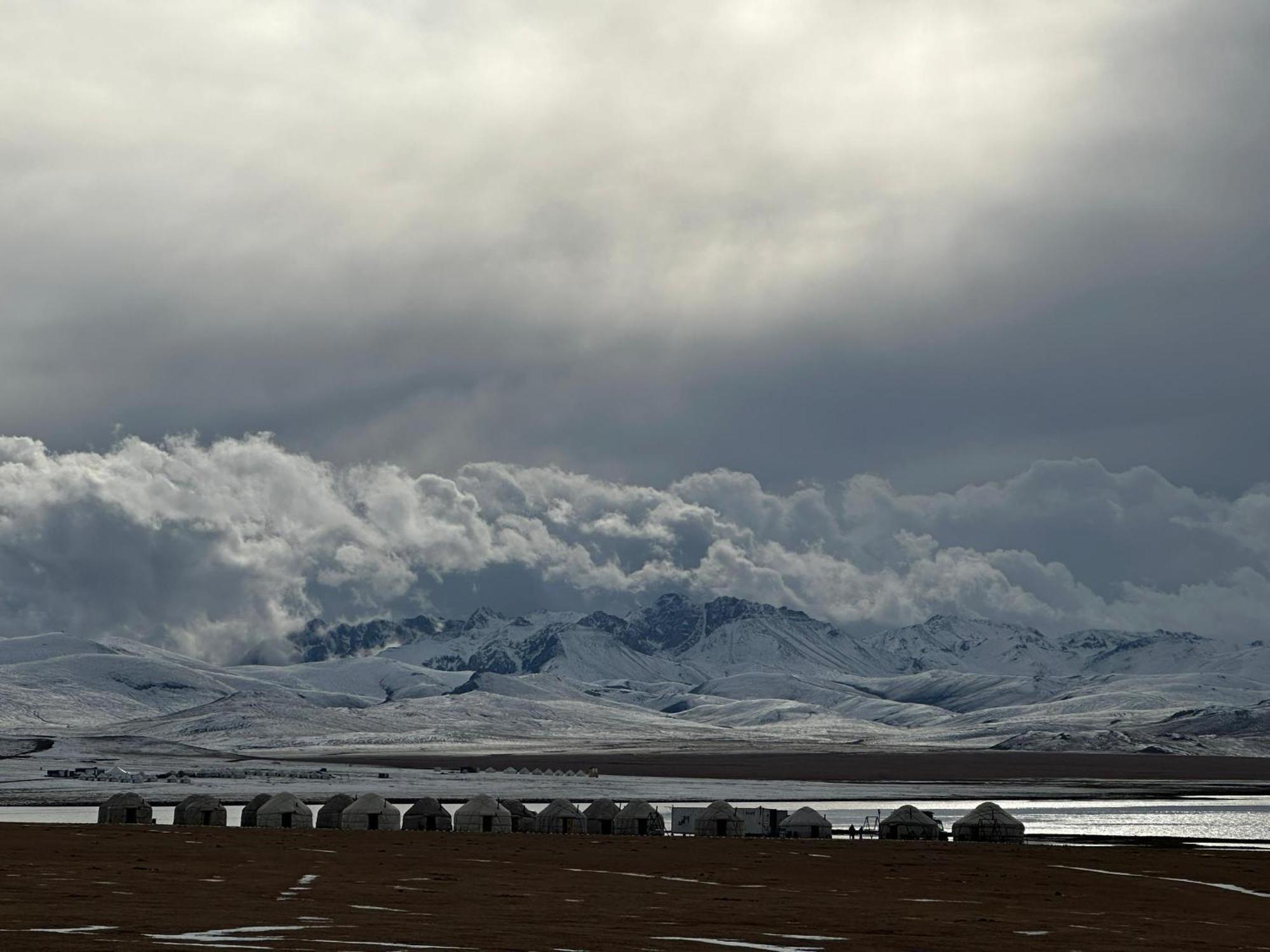 Yurt Camp Ali-Nur At Lake Song-Kol Юрточный Лагерь Али-Нур Озеро Сон-Куль Сон-Куль Кыргызстан Нарын Kyrgyzstan Naryn Kültér fotó